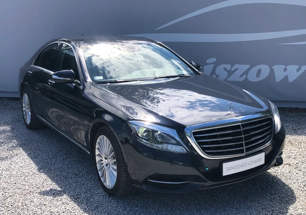 Mercedes-Benz Klasa S cena 154999 przebieg: 147256, rok produkcji 2014 z Korfantów małe 407